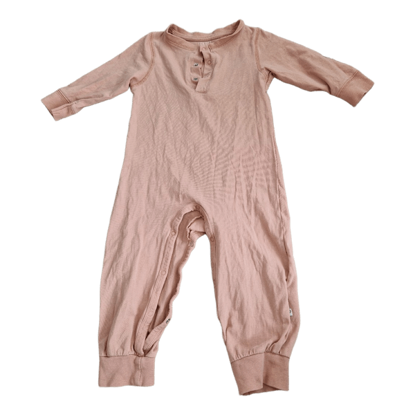 Bebe pink baby jumpsuit