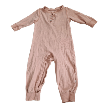 Bebe pink baby jumpsuit
