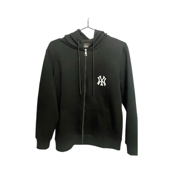 Musta vetoketjullinen huppari/ M/ 38