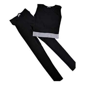 Black two-piece set