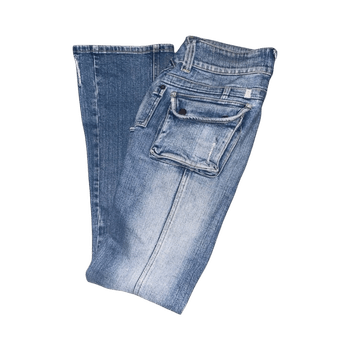 Low waisted bootcut farkut