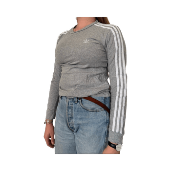 Adidas harmaa pitkähihainen college