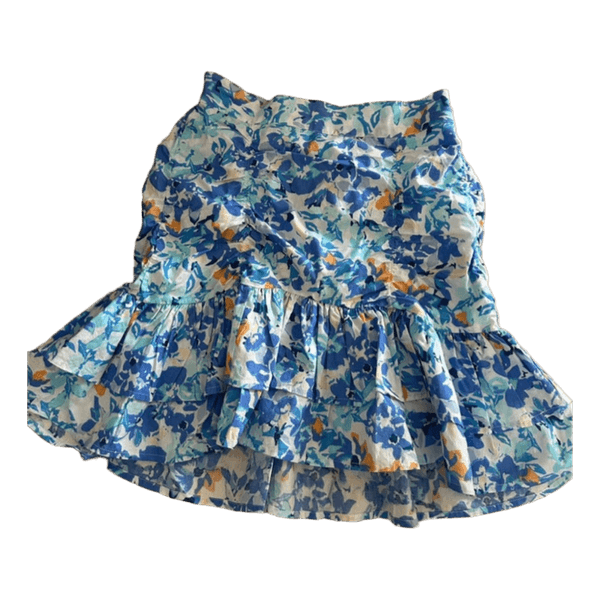 Pieces blomstret nederdel