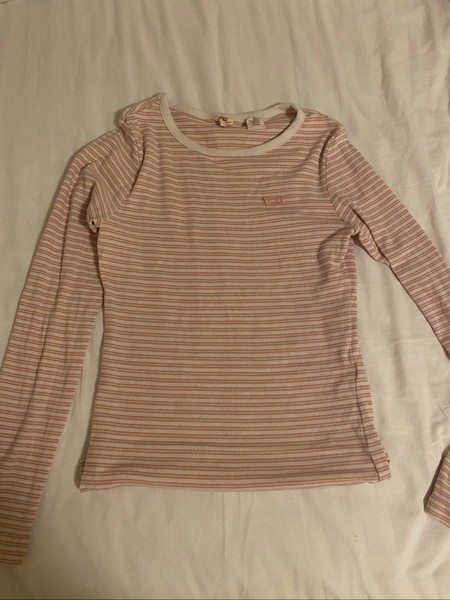 Levi's stribet langærmet top