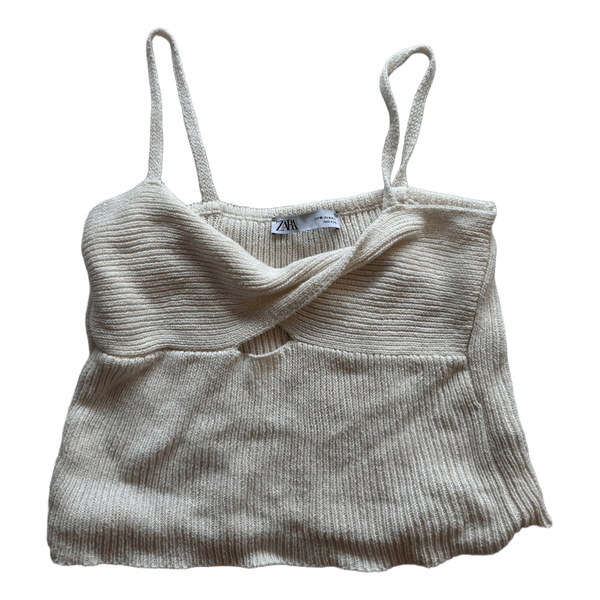 Zara strikket tanktop