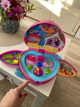 Polly Pocket kuprinėlė žaidimui
