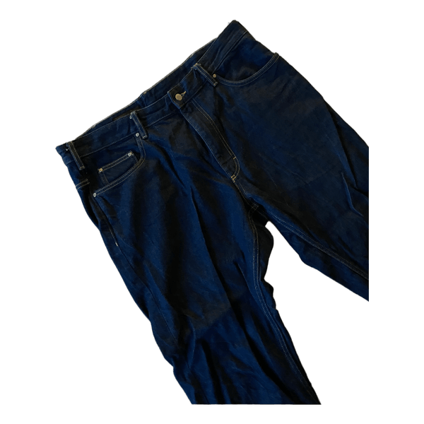 Blå denim jeans