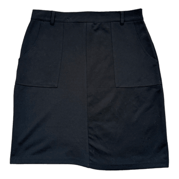 Gate Woman Black Skirt – M | Elegant & Versatile 🖤