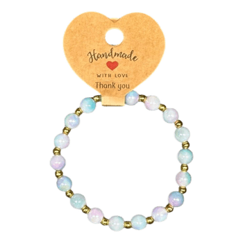 Beaded stretch bracelet
