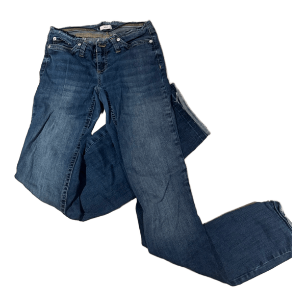 Blå denimjeans