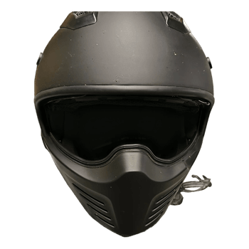 Vito matte black helmet