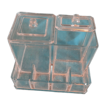 Clear acrylic storage organizer