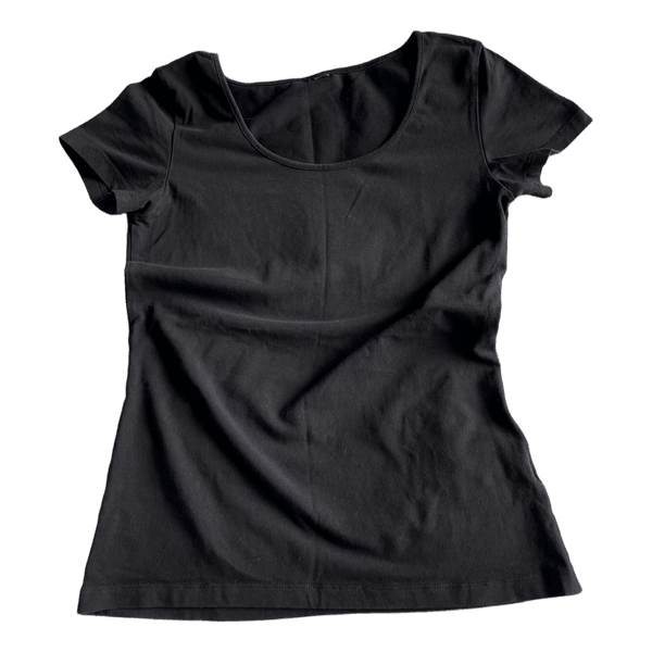 Black basic t-shirt
