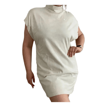 Nike off-white mock-neck dress