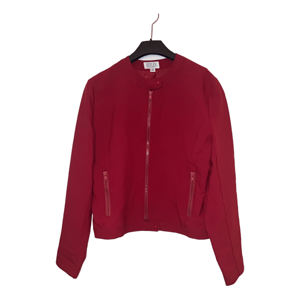 Red jacket