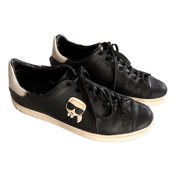 Karl Lagerfeld black sneakers
