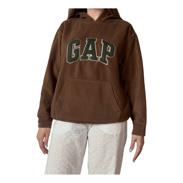 Brown fleece Gap hoodie