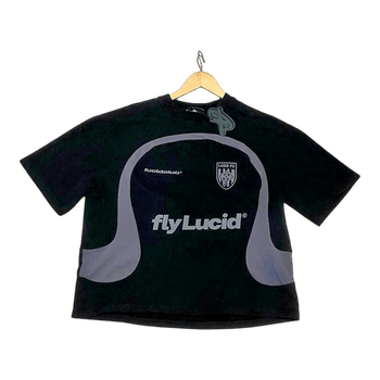 Musta Lucidclub t-paita
