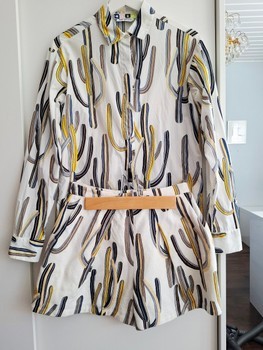 MSGM shirt and shorts set