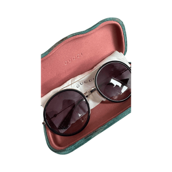 Round oversized sunglasses