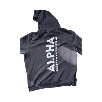 Musta Alpha Industries huppari 