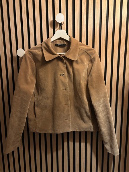 Gina Tricot brun jakke