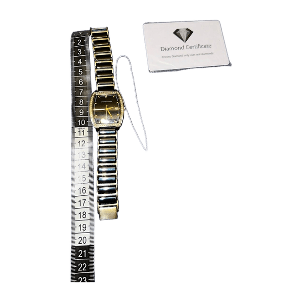 Chrono diamond watch