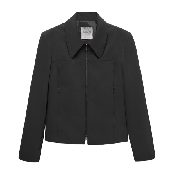 Mangon Zipper fitted jacket