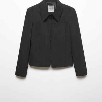 Mangon Zipper fitted jacket
