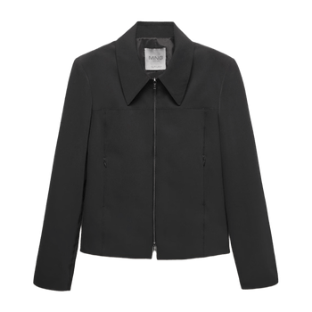 Mangon Zipper fitted jacket