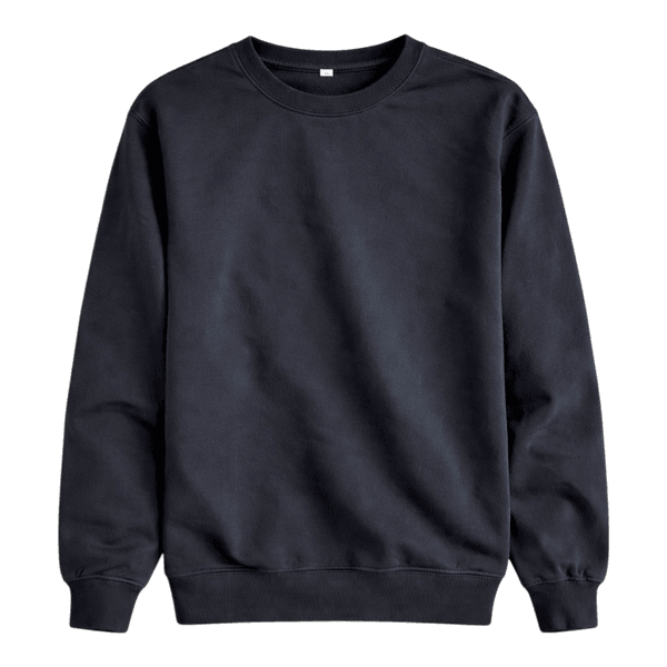 Classic Black Crewneck