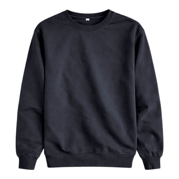 Classic Black Crewneck