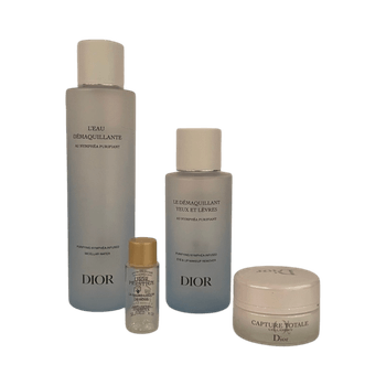 Dior tyhjät kosmetiikka- purkit x 4 kpl