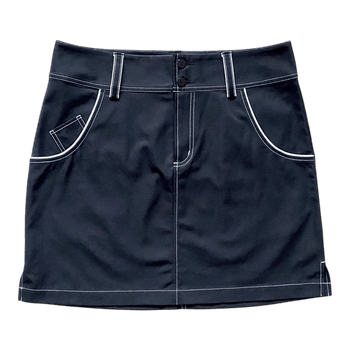 Black Adidas golf skirt