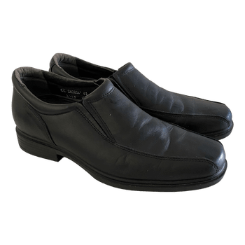 Jalas Finland Comfort Leather Slip On Shoes Men EU 42 Black Work Office Shoes 27 cm