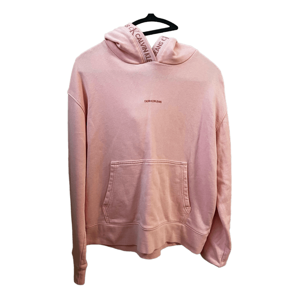 Pink Calvin Klein hoodie