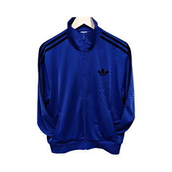 Sininen Adidaksen verkkatakki