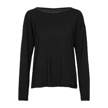 Long sleeve wide neck top