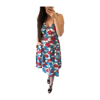 Kukka kellohelma mekko