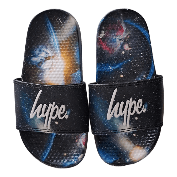Hype galaxy print slides