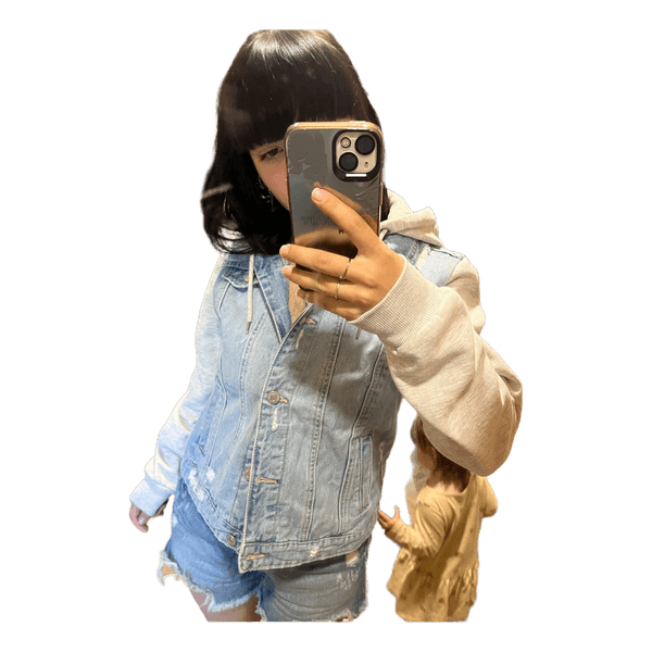 Blue denim jacket