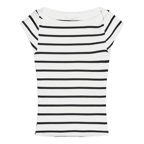 Stribet t-shirt