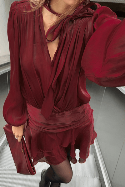 Mini Frill Dress