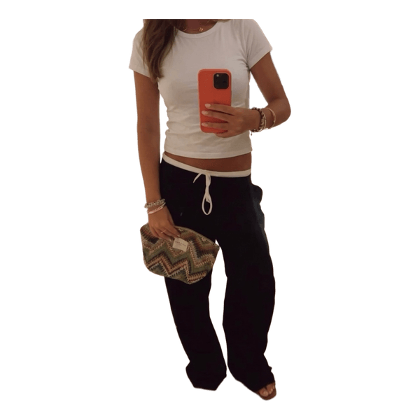 Hvid Monki croptop