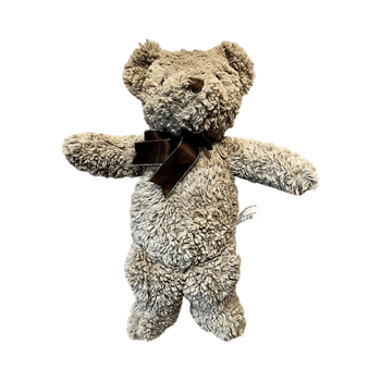 Vaalean ruskea nalle pehmolelu