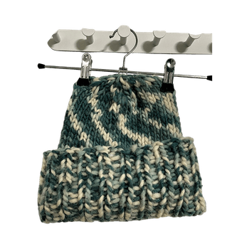 Sinivalkoinen Ombre pipo