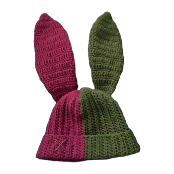 Käsinvirkattu headwear