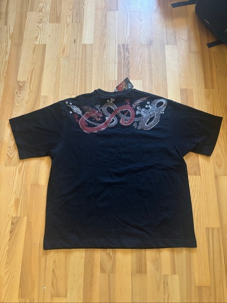 Black cotton t-shirt