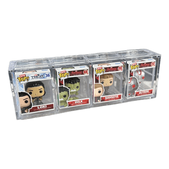 Marvel Bitty Pop! -setti (4 hahmoa) + suojakotelo