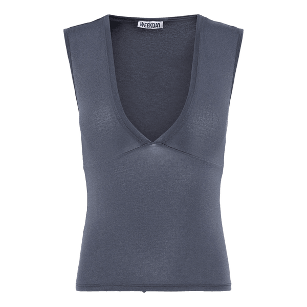 Blå Weekday tanktop